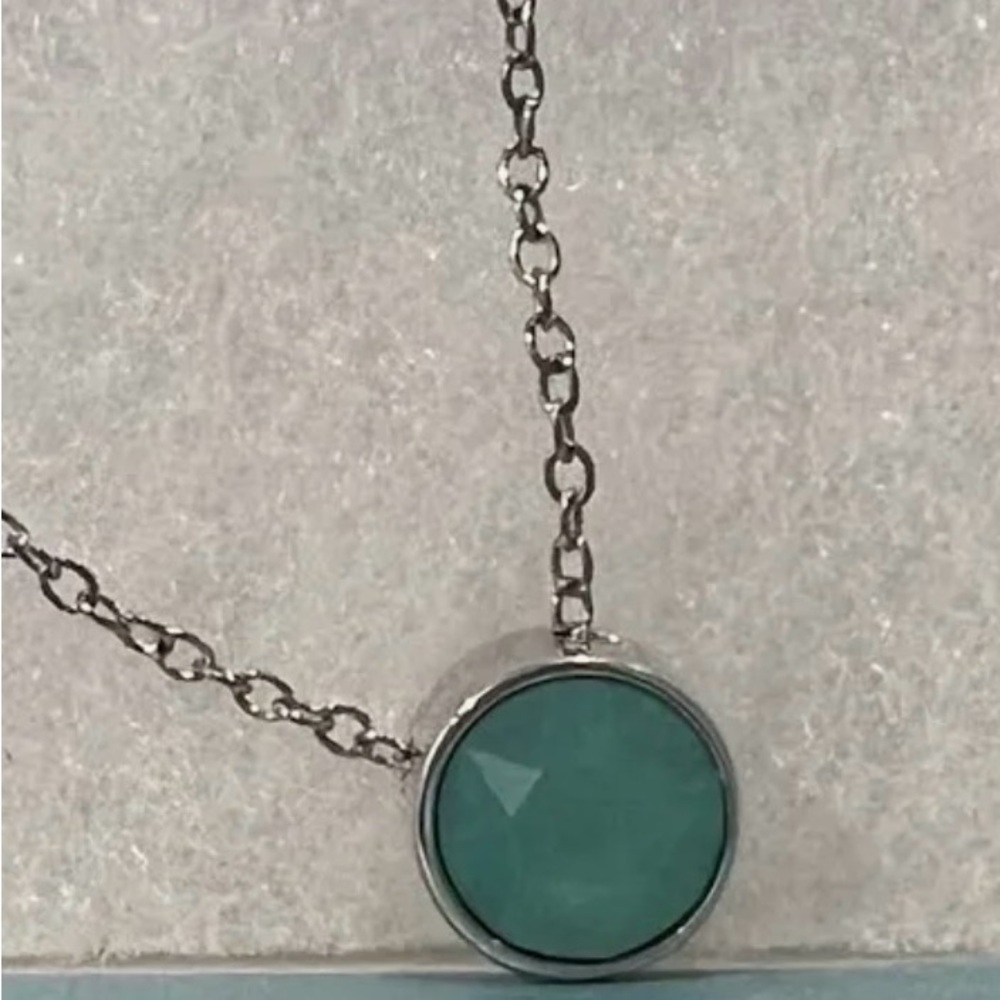 Touchstone Crystal Swarovski Silky Sage Ice Necklace. Retired. Gently used.